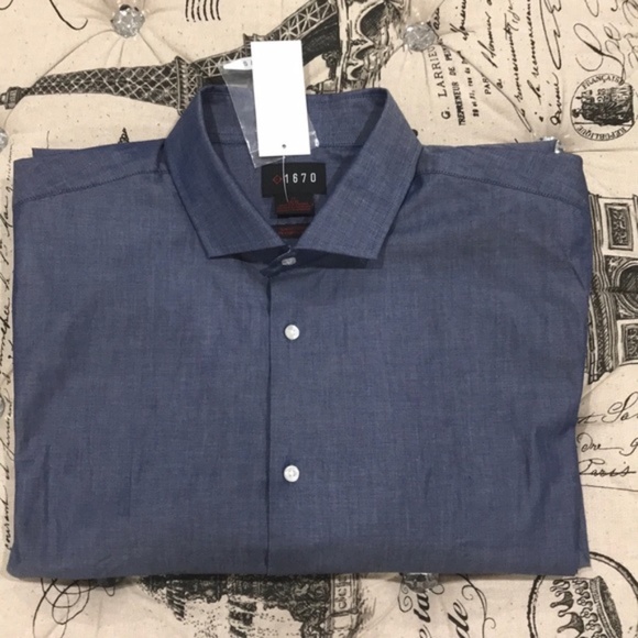 1670 Slim-Fit Dress Shirt - Picture 2 of 6